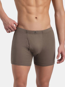 Jockey - 8008 Men Cotton Solid Boxer Brief - Dark Khaki