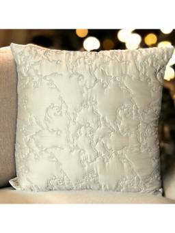 ERBA - Beige Mersin Cushion Cover (18 x 18 Inches)