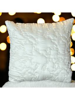 ERBA - Off White Mersin Cushion Cover (18 x 18 Inches)
