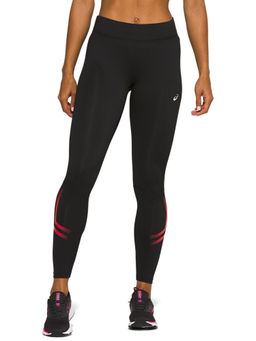ASICS - Silver Icon Black Casual Tights