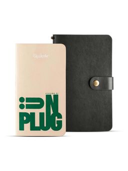 Pennline - Black Quikrite Classic Journal with Unplug V1 Combo
