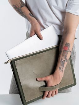 TANN TRIM - Meeting Hopper Green 13"