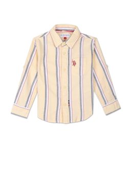 U.S. POLO ASSN. - Vertical Stripe Oxford Shirt