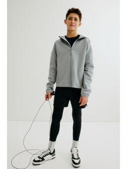 H&M - Boys Black Layered Football Tights with Drymove