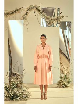 ORIGANI - Peach Radiance Dress