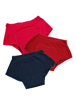 Adira - Girls Multi-Color Teen Period Panties (Pack of 3)