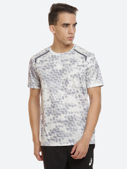 ASICS - Seasonal GraphicSs White Men Gym & Training T-shirts