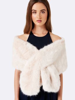 Forever New - Laura Faux Fur Wrap