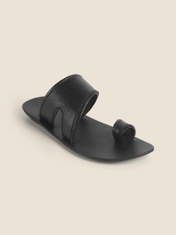 Metro - Men Black Sandals