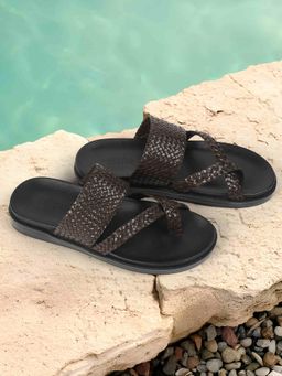 Metro - Men Brown Sandals