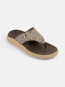 Mochi - Men Brown Flipflops