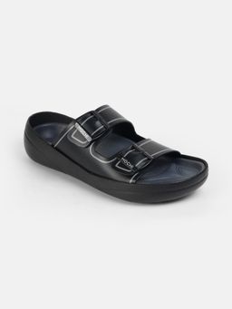 Mochi - Men Black Sliders