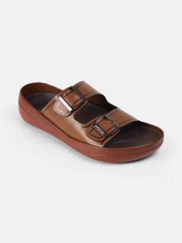 Mochi - Men Tan Sliders