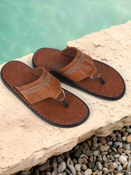 Metro - Men Tan Sandals