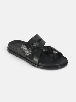 Mochi - Men Black Sandals