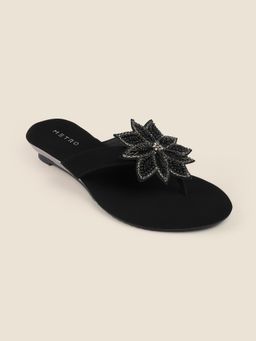 Metro - Women Black Sandals