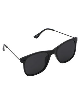 Spiky - Black Frame Black Lens Wayfarer UV Protection Sunglass 2031_BLACK_BLK