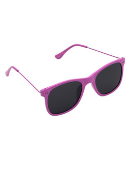 Spiky - Purple Frame Black Lens Wayfarer UV Protection Sunglass 2031_VIO_BLK