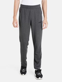 Puma - Ess Logo Men Gray Sweatpants