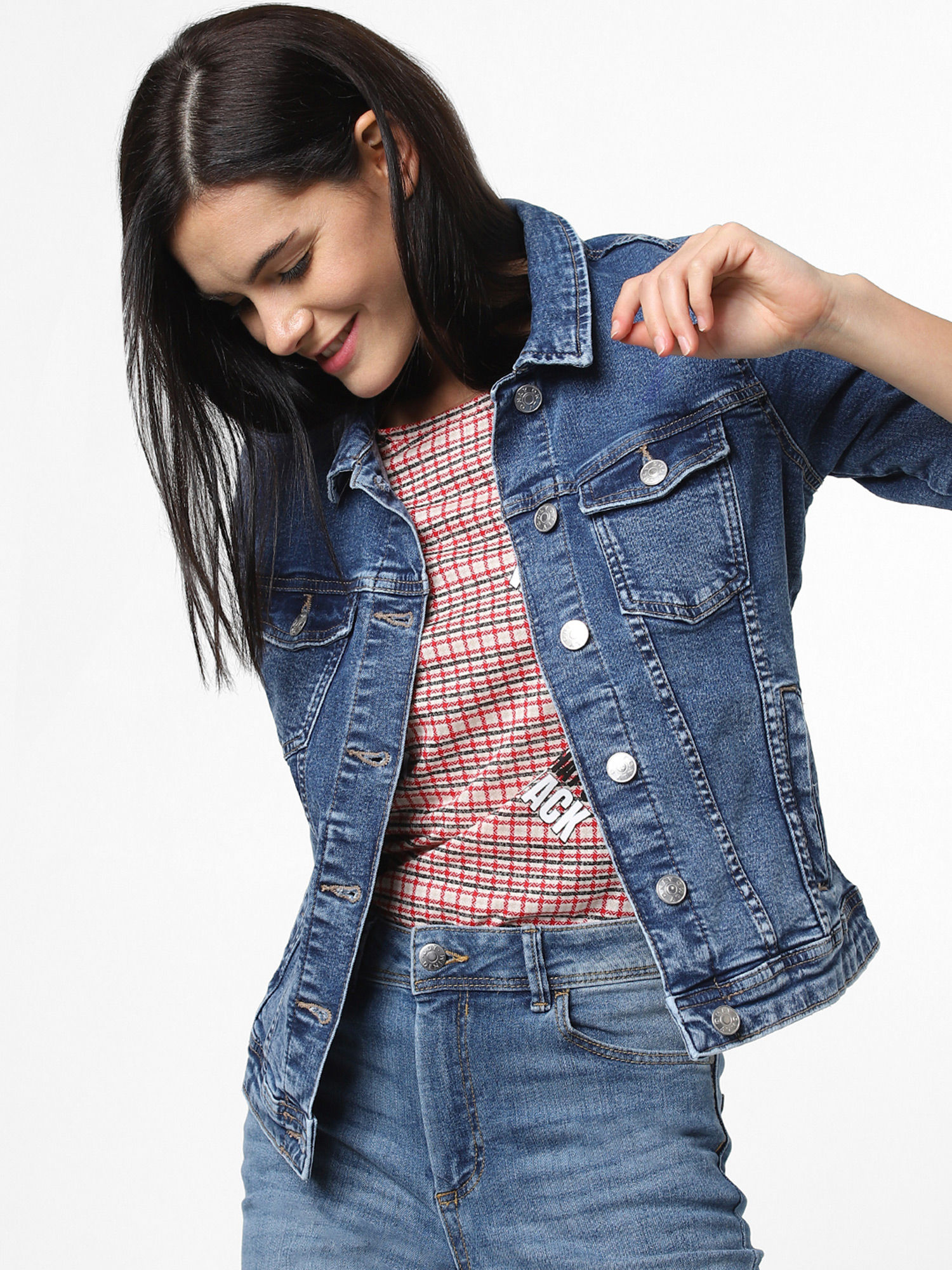 Buy Only Blue Denim Jacket Online 