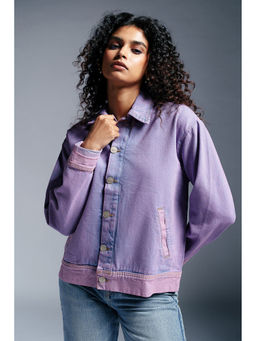 FREAKINS - Berry Pop Denim Jacket