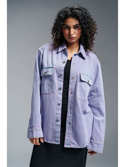 FREAKINS - Lavender Blush Women Denim Jacket