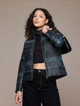 Label Ritu Kumar - Black Asher Puffer Jacket