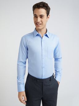 Park Avenue - Men Medium Blue Shirt