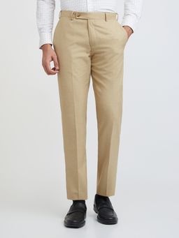 Park Avenue - Solid Medium Fawn Trouser