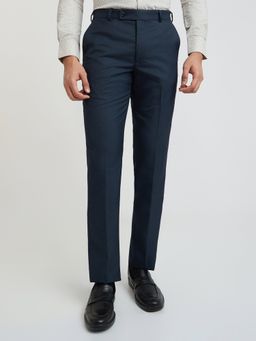 Park Avenue - Smart Fit Self Design Trouser