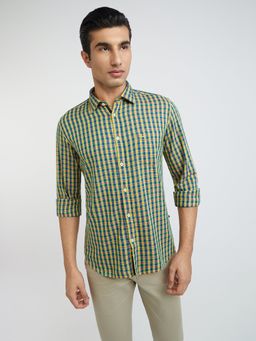 Parx - Dark Green Casual Shirt