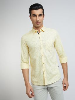 Parx - Medium Yellow Casual Shirt