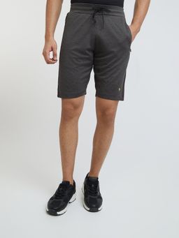 Parx - Regular Fit Cut & Sew Grey Shorts
