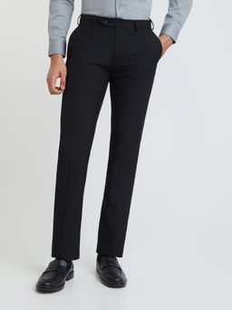 Raymond - Black Solid Trouser