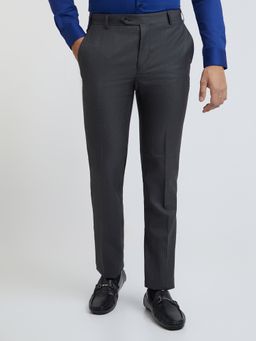 Raymond - Stripes Dark Grey Trouser