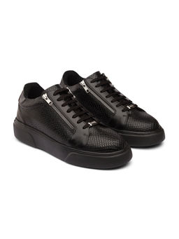 DABLR SHOES - Seattle - All Black Leather Sneakers