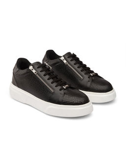 DABLR SHOES - Seattle - Black Leather Sneakers