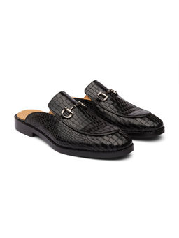 DABLR SHOES - Vigo - Black Leather Mules