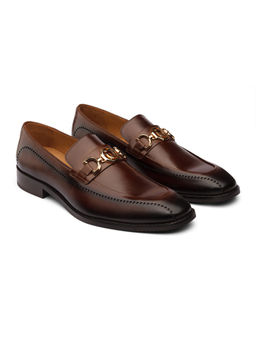 DABLR SHOES - Zurich - Chestnut Brown Leather Shoes