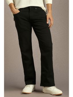 Louis Philippe - Men Black Dark Slim Fit Jeans