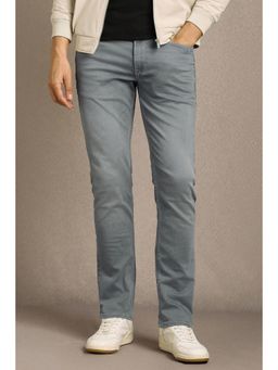 Louis Philippe - Men Grey Light Slim Fit Jeans