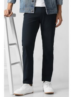 Van Heusen - Men Navy Blue Trousers