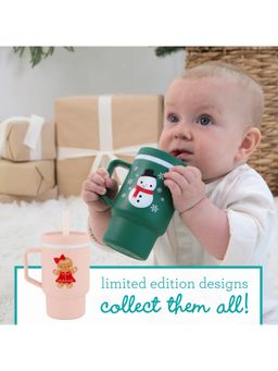 Infantino - My 1st Tumbler Green Snowmans