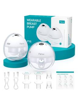 Momcozy - Paruu By Breast Pump Paruu P16 Double White