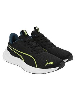 Puma - Ragegryp Black-Lime Pow-Ocean Running Shoes