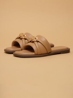 ERIDANI - Gabiee Beige Casual Flats