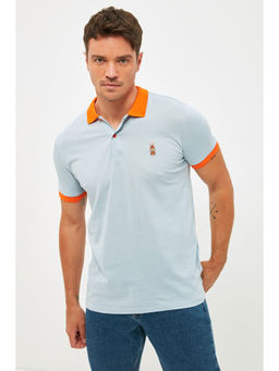 Trendyol - Man Blue Polo T-Shirt