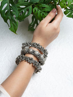 Teejh - Enaaya Stacked Bracelet (Set Of 3)