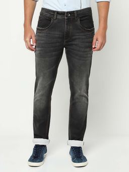 CRIMSOUNE CLUB - Men's Black Denim Jeans