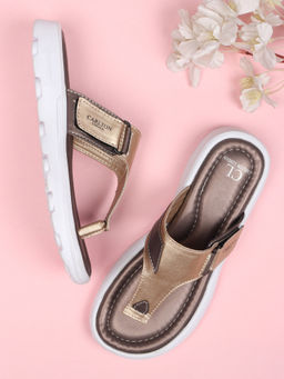 Carlton London - Solid Gold Flipflops